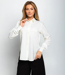 Блуза #1В2321, молоко