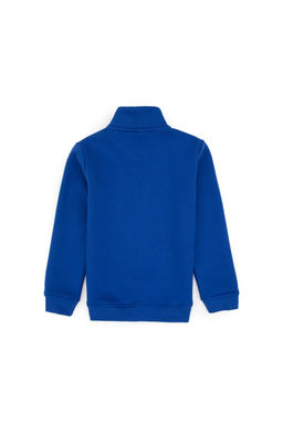 Erkek _ocuk Mavi Yar_m Fermuarl_ Sweatshirt - U.s. polo assn фото 2