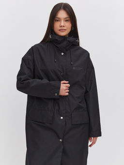 Плащ женский OVERSIZE 24271-465 черный - Avese фото 32