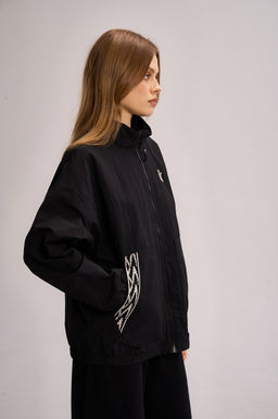 Куртка Черный KAI Mercerized Velvet Jacket - Anta фото 5