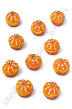 Подвеска "Мандарин" 1,5*1,5 см (10 шт) SF-7726, №4
