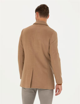 Camel Y_n Kar___ml_ Ekstra Slim Fit Ka_e Kaban