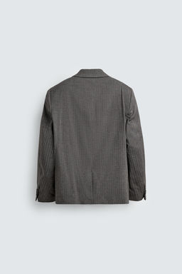 HERRINGBONE SUIT BLAZER - Zara фото 8