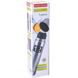 27610 Термос 1,2л нерж/сталь мет/колба MB (х24) - Mayer&boch фото 4