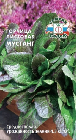 Горчица листовая Мустанг 1г (СеДеК)