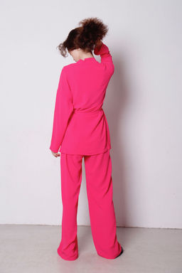 9183 Костюм из кимоно и брюк-палаццо ярко-розовый - Martichelli фото 20