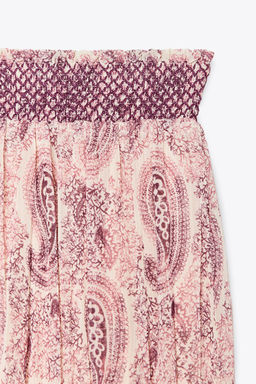 PRINTED MIDI SKIRT - Zara фото 8