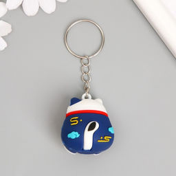 Цена за 12 шт. Брелок резина Котик удачи МИКС 4х3,3 см - Simaland фото 3