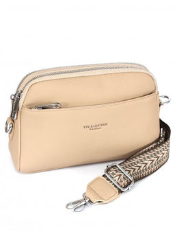 Сумка женская искусственная кожа YDR-2634, 2отд, плеч/ремень, бежевый SALE 264131 - Adelia фото 5