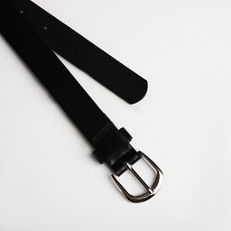 Ремень детский, ширина 2.3 см, пряжка металл, цвет чёрный - Simaland фото 2