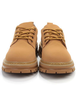 03-P8204-1 BROWN Полуботинки женские (натуральная кожа, нубук) - Фабричный китай фото 8