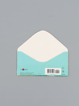 Цена за 10 шт. Конверт для денег «На радости жизни», котик в пене, 16,5 х 8 см