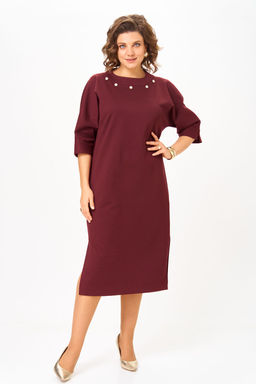 Платье Bonna Image 997/2 бордовый