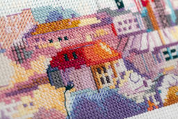 Набор для вышивания PANNA GM-7358 Индустриальный пейзаж 27 х 15.5 см