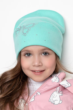 Crockid _ КВ 20262/светлая бирюза шапка для дев