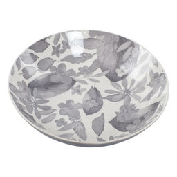 BLOOMING Тарелка суповая 20 см серая арт. DMD242