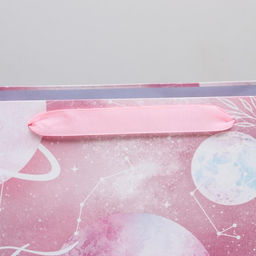 Цена за 2 шт. Пакет подарочный ламинированный, упаковка, Космос: Бесконечного счастья, ML 27?23?11.5 см