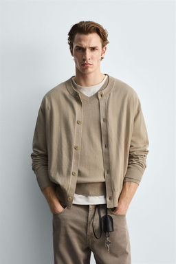 COTTON-RAMIE CARDIGAN - Zara фото 2