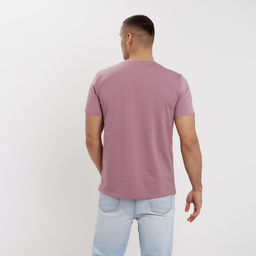 Футболка мужская MINAKU REGULAR FIT: пурпурная, р-р 46