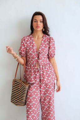 Martichelli Костюм брючный с принтом  фото 3