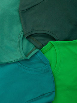 Футболка детская кулирка "Детство" ассорти