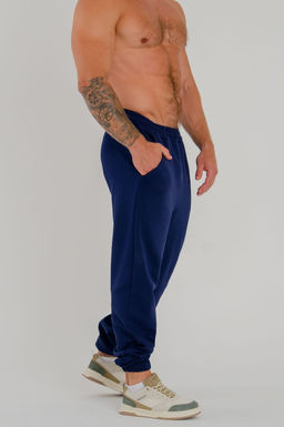 Арт. 6586/3 Брюки мужские 48-58 Цвет:синий