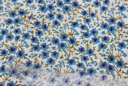 Штапель Флоранс, ш.1.44м, вискоза-100%, 115гр/м.кв - Купава фото 5