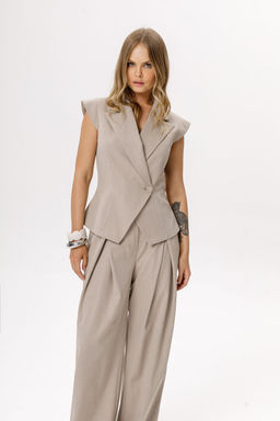 Брюки Pirs 6544 бежевый  фото 4