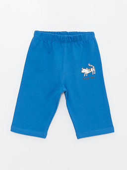 Beli Lastikli Erkek Bebek Kapri Pijama Alt