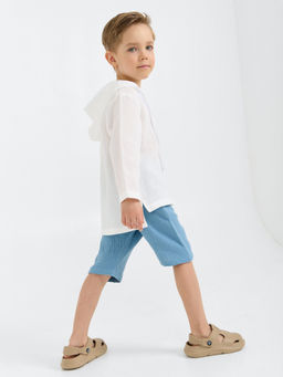 Шорты муслиновые Деним - Bungly фото 7