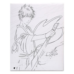 Картина по номерам на холсте с подрамником Воин с клинком, 40 50 см - Школа талантов фото 3