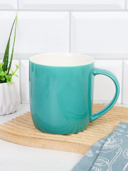 Кружка 400 мл / HQ-308 /уп 12/48/ ПРОМО АКЦИЯ/Бирюзовая - ГалеонТрейд фото 2