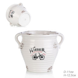 Кашпо 12,5 см / 6158 /уп 6/36/