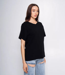 Футболка #ОКТ075004, чёрный