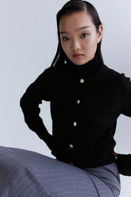 Cardigan de punto fino