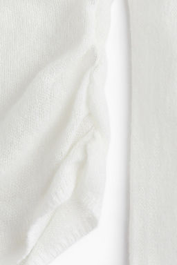 Jersey off-the-shoulder en punto transparente - H&m фото 5