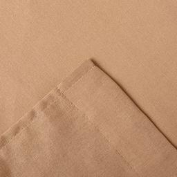 Шторы для кухни Этель ECO, бежевые, 136×180 см - 2 шт., подхваты - 2 шт., 190 г/м²