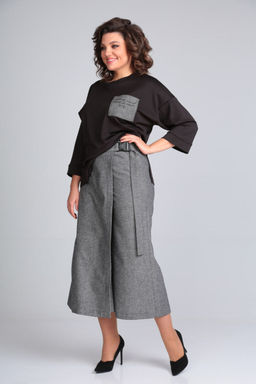 Костюм Michel Chic 1317/1 черный, темно-серый фото 2