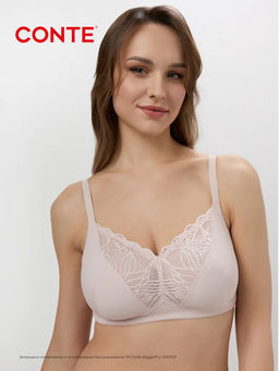 CONTE AURA RB7170 Бюстгальтер женский серебристый пион - Conte elegant фото 34