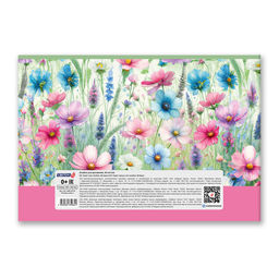 Светоч А260 Альбом для рисования, выбор.лак, 100 г/м2 A4 29.5 х 20.2 см 48 л. на скобе 5 шт. 01718 Полевые цветы  фото 8