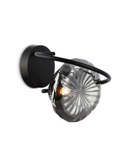 Бра LH15005, 1хG9, 40 Вт, чёрное, 19.5×21×17 см