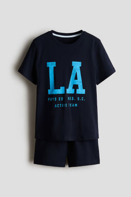 Pijama estampado de algod?n - H&m фото 2