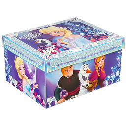 Коробка складная, с крышкой, 31 х 25,5 х 16 см С Новым годом, Холодное сердце - Disney фото 3