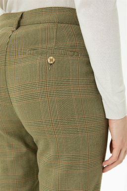 Женские брюки из плотной ткани светло-хаки - U.s. polo assn фото 7