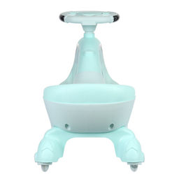 Толокар COMIRON QT-8098/светящиеся полиуретановые колеса 90 мм/ Голубой/уп4 - Галеонтрейд фото 10