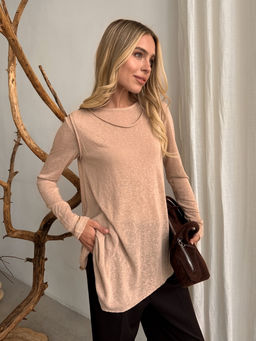 Топ полупрозрачный паутинка