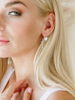 Серьги "Штрих"