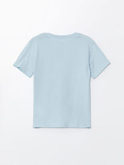 Bisiklet Yaka Basic K?sa Kollu Erkek ?ocuk Ti??rt