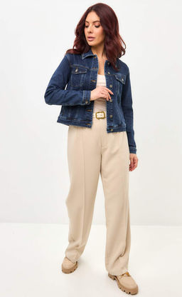 Куртка джинс F412-1227 blue