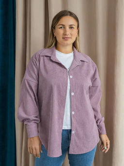 Рубашка женская вельвет РЖМ-01